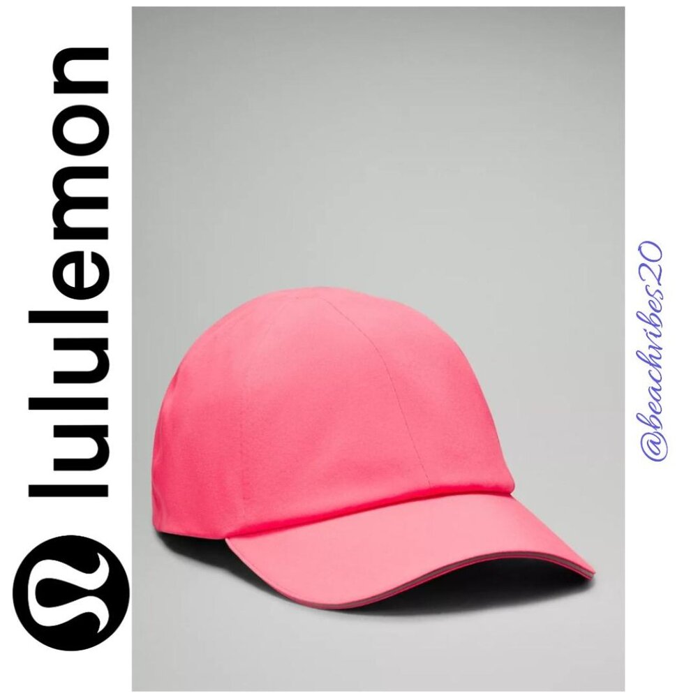 LULULEMON ATHLETICA Fast and Free Running Hat Glaze Pink S/M NWT